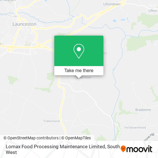 Lomax Food Processing Maintenance Limited map