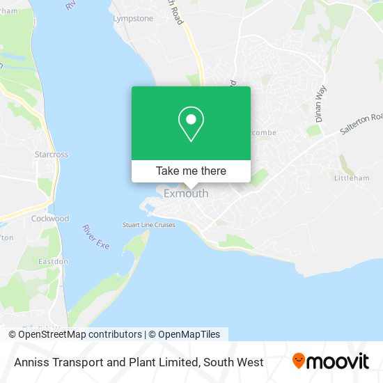 Anniss Transport and Plant Limited map