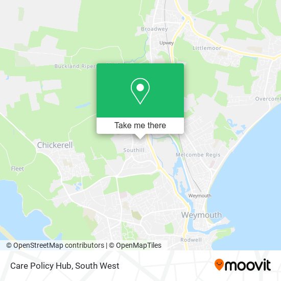 Care Policy Hub map