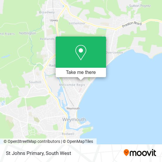 St Johns Primary map