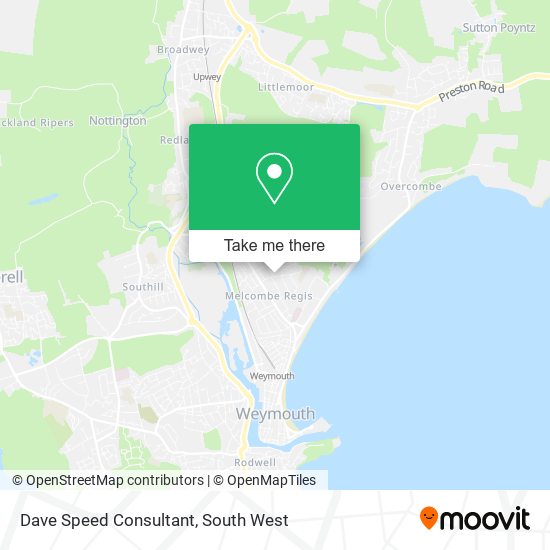 Dave Speed Consultant map