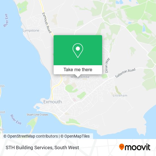 STH Building Services map