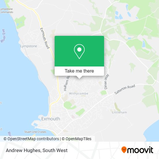 Andrew Hughes map