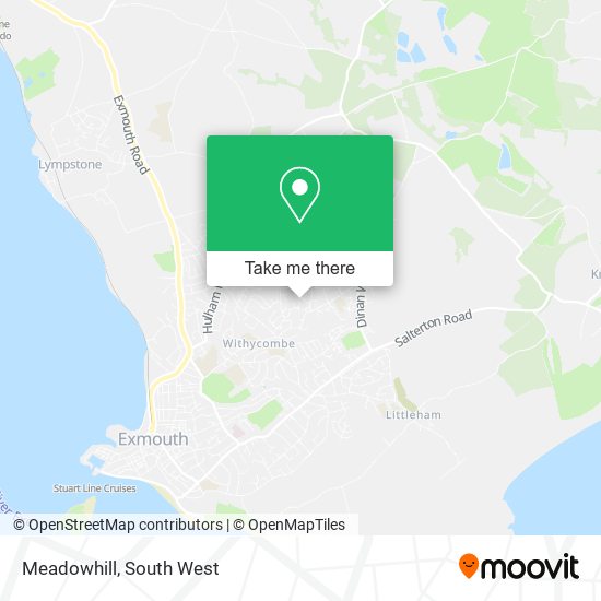 Meadowhill map