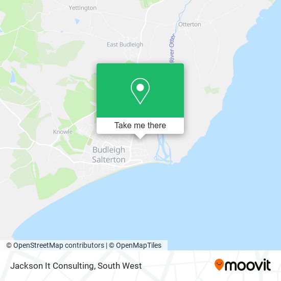 Jackson It Consulting map