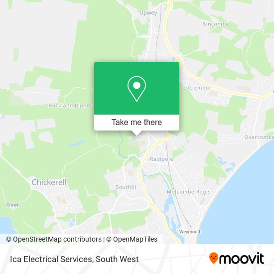 Ica Electrical Services map