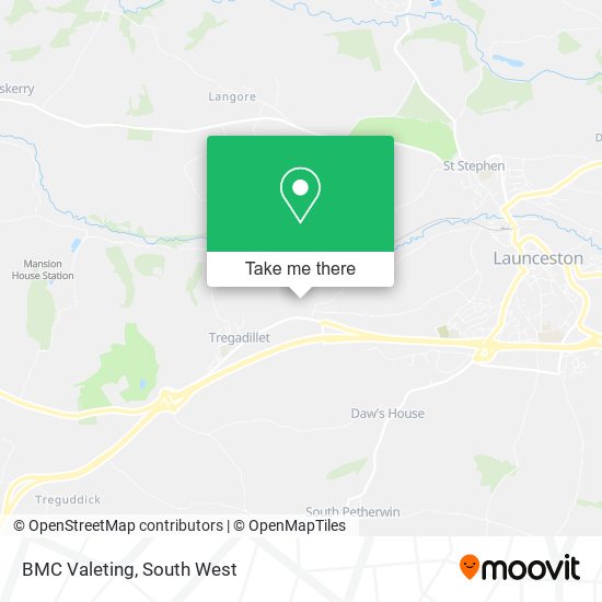 BMC Valeting map