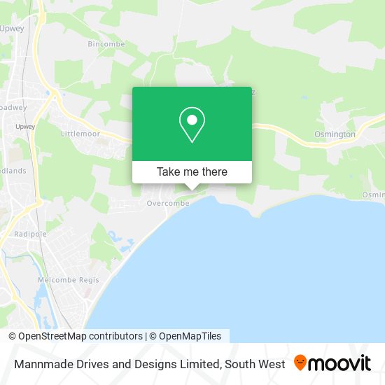 Mannmade Drives and Designs Limited map