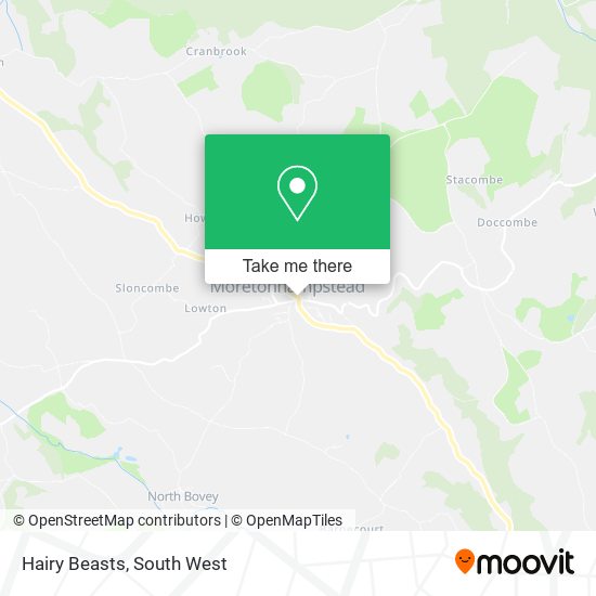 Hairy Beasts map