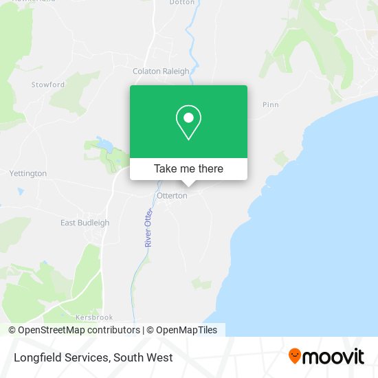 Longfield Services map