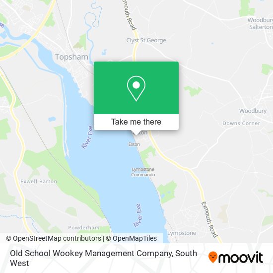Old School Wookey Management Company map