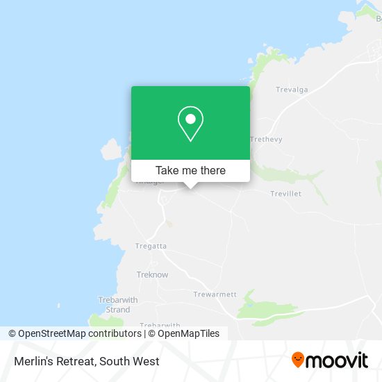 Merlin's Retreat map