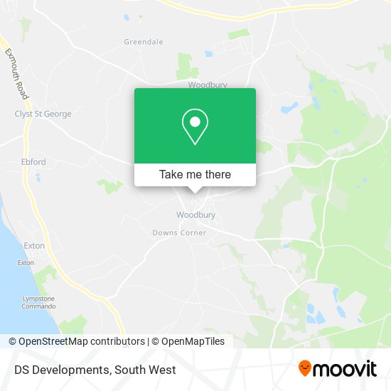 DS Developments map