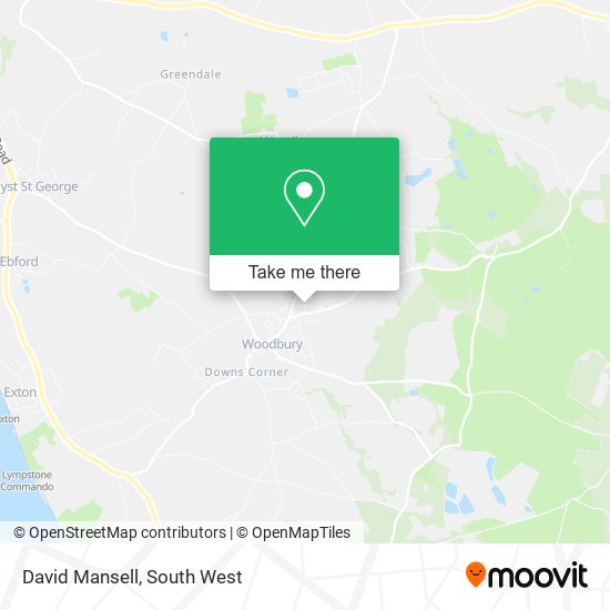 David Mansell map