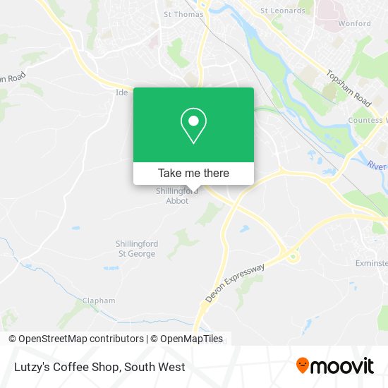 Lutzy's Coffee Shop map