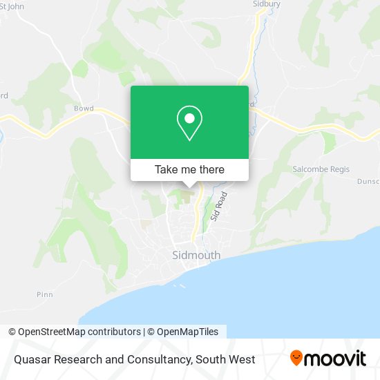 Quasar Research and Consultancy map