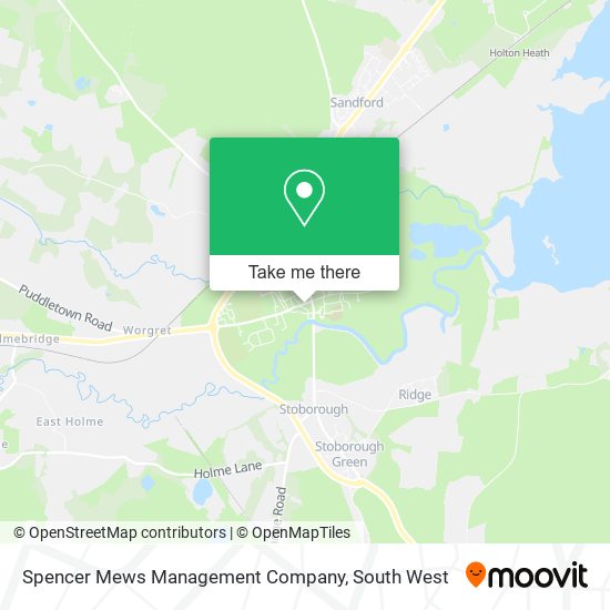 Spencer Mews Management Company map