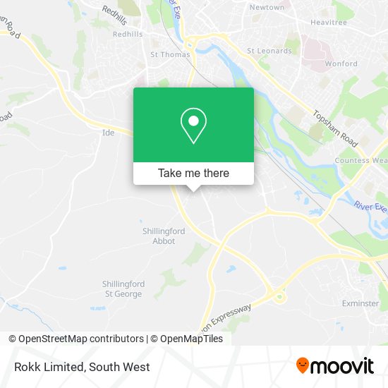 Rokk Limited map