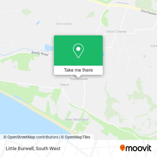Little Burwell map
