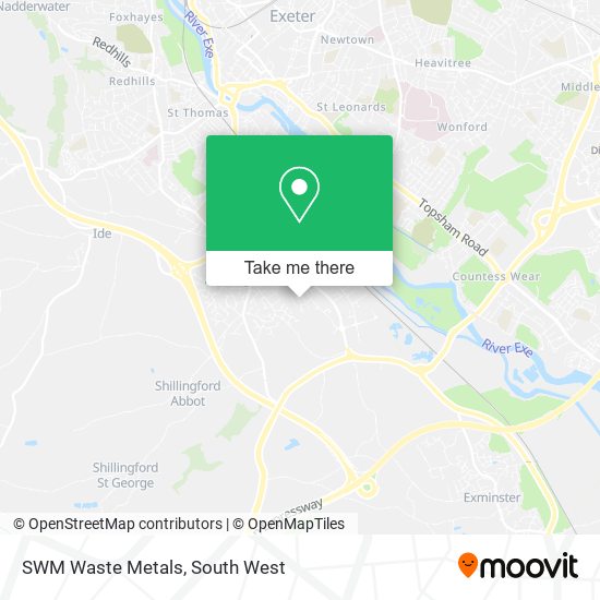 SWM Waste Metals map