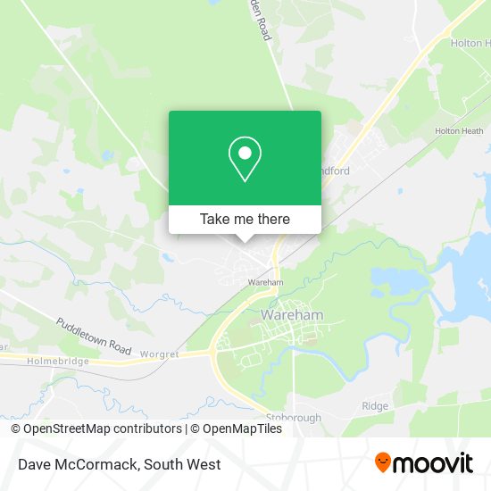 Dave McCormack map