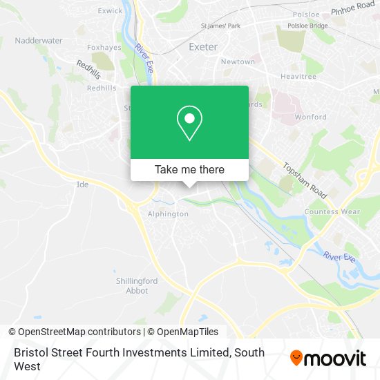 Bristol Street Fourth Investments Limited map