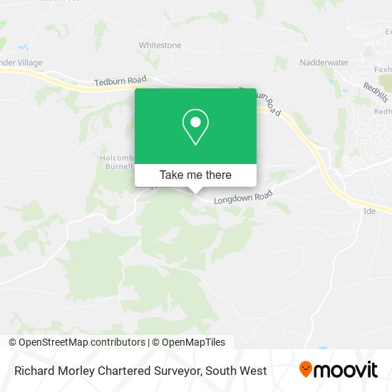 Richard Morley Chartered Surveyor map