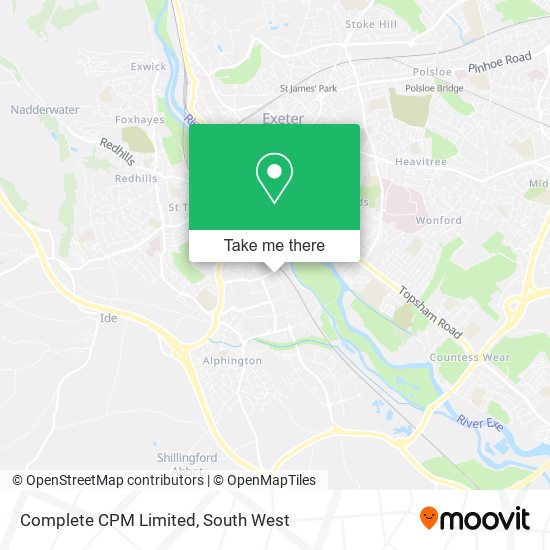 Complete CPM Limited map