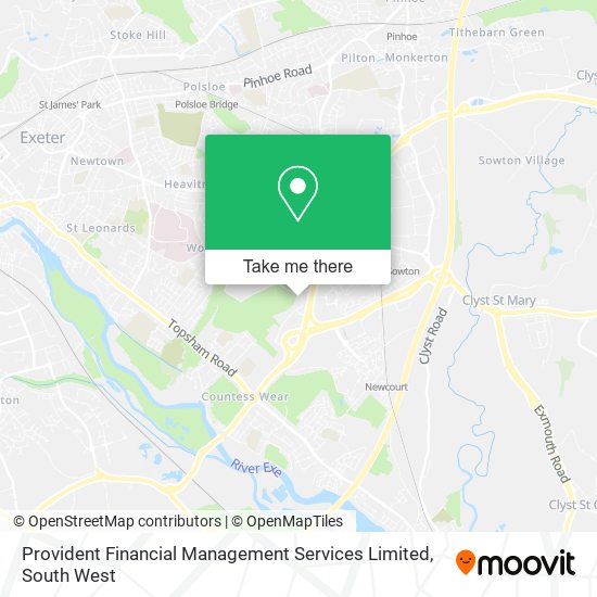 Provident Financial Management Services Limited map