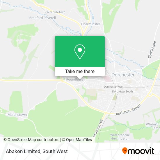 Abakon Limited map