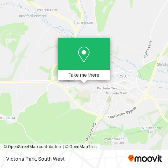 Victoria Park map