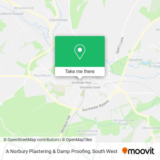 A Norbury Plastering & Damp Proofing map