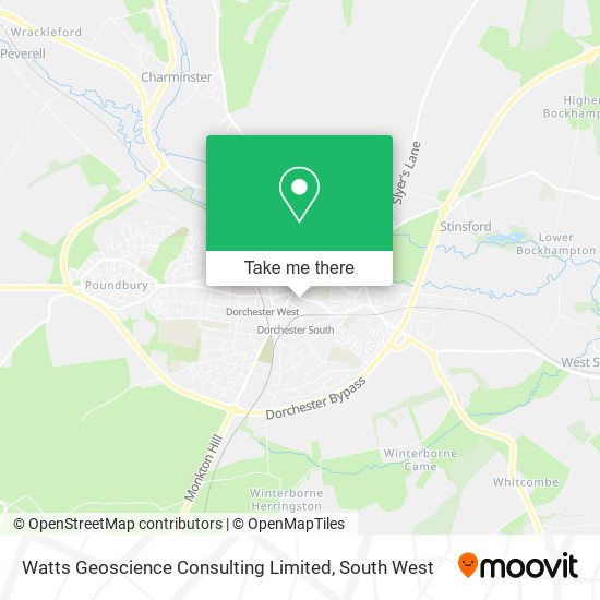 Watts Geoscience Consulting Limited map