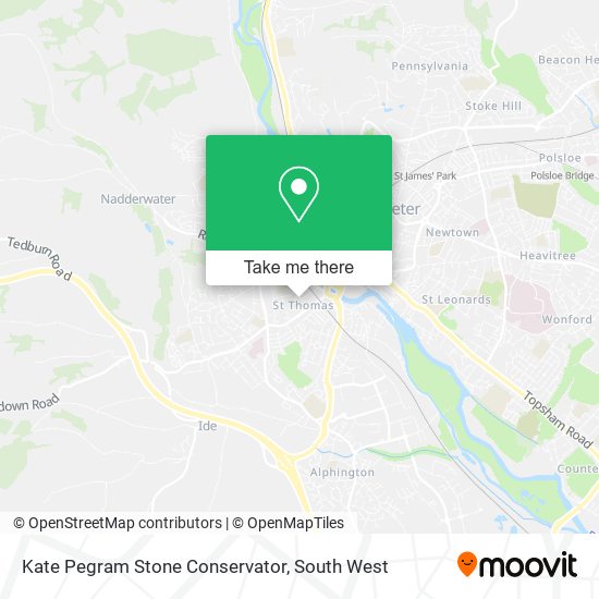 Kate Pegram Stone Conservator map
