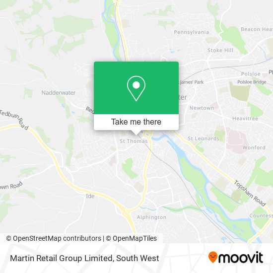 Martin Retail Group Limited map