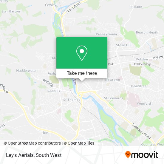 Ley's Aerials map