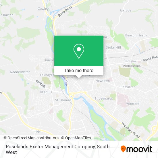 Roselands Exeter Management Company map