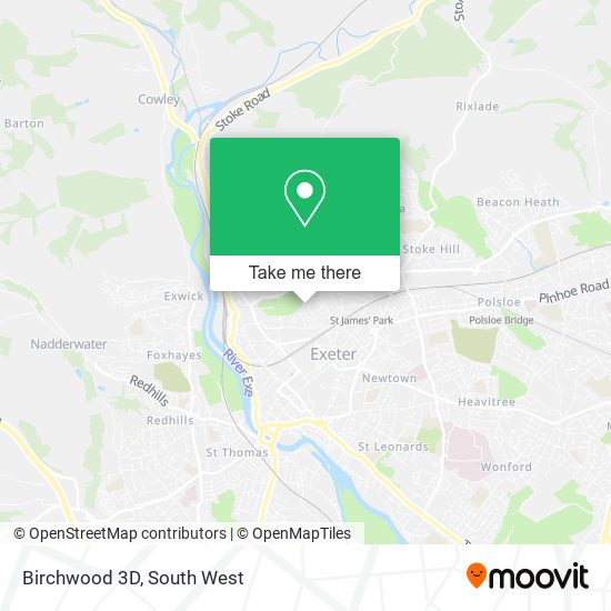 Birchwood 3D map