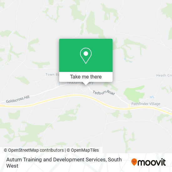 Autum Training and Development Services map