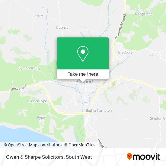 Owen & Sharpe Solicitors map