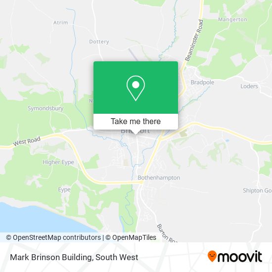 Mark Brinson Building map