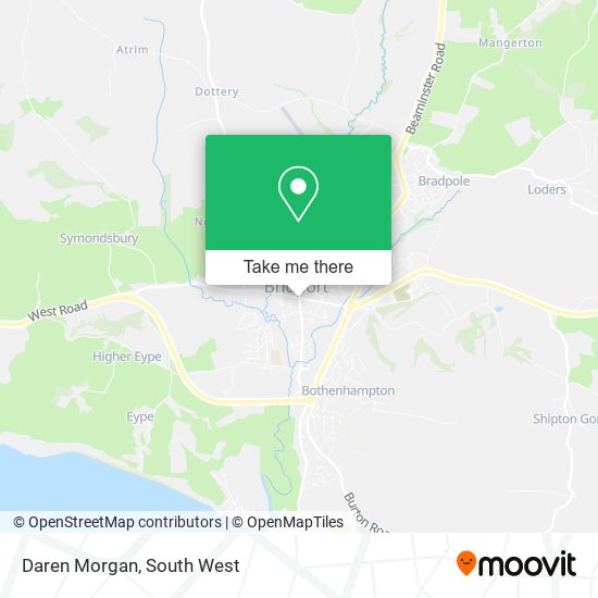Daren Morgan map