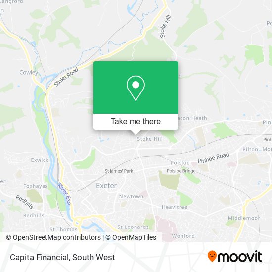 Capita Financial map