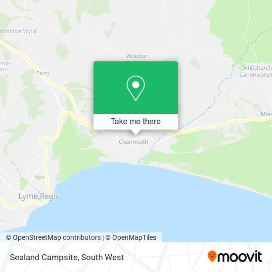 Sealand Campsite map