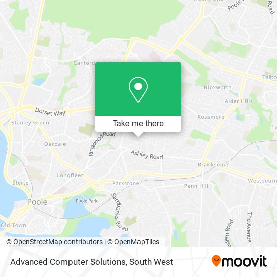 Advanced Computer Solutions map