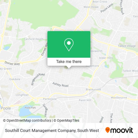 Southill Court Management Company map