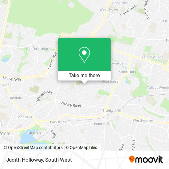 Judith Holloway map