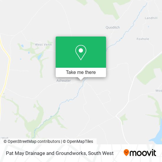 Pat May Drainage and Groundworks map