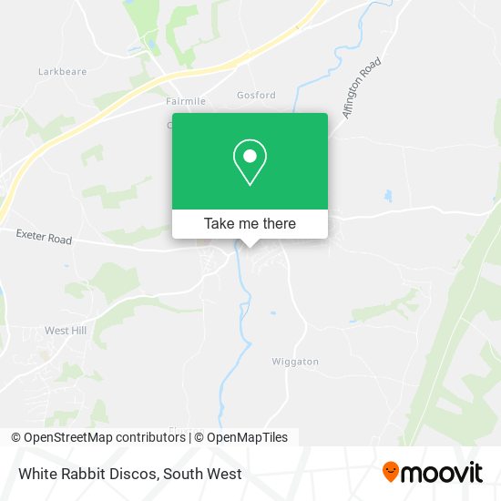 White Rabbit Discos map