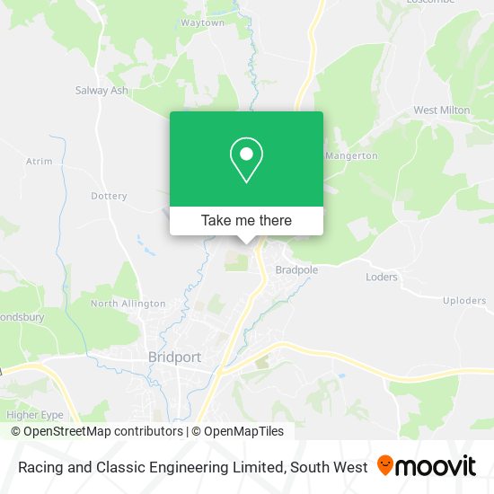 Racing and Classic Engineering Limited map